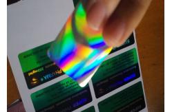 China Custom Hologram 10ml Glass Vial Labels / Pharmacy Bottle Labels Super Pharma Deisgn supplier