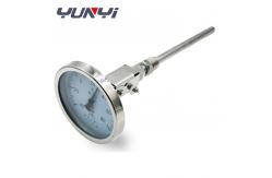 China Industrial Thread Mechanical Temperature Gauge WSS Bimetallic Thermometer Display supplier