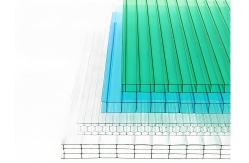 China Four Layer Multiwall Polycarbonate PC Hollow Sheet For Soundproofing supplier