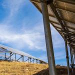 Steel PV Ground Mounting Systems For Fish Farming And Power Generation Underneath for sale