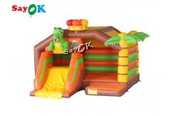 China 5m 16.5ft Animals Theme Commercial Bouncy Castle With Blower supplier