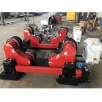 Remote Hand Control 20T Self Aligning Tank Turning Rolls / Pipe Rollers For Welding for sale