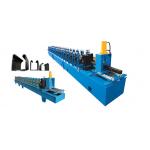 3 Tons Hydraulic Cutting Stud And Track Roll Forming Machine 13 Roller Stations for sale