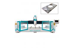 China High Precision CNC Stone Carving Machine with Worktable Size 1400x3000mm supplier
