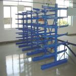 Blue Orange Galvanised Cantilever Racking Structural Cantilever Racking Solution for sale