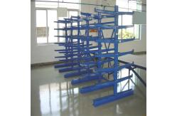 China Blue Orange Galvanised Cantilever Racking Structural Cantilever Racking Solution supplier