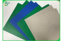 China 1.5MM 2MM Black Laminated Paper Cardboard With Gray Without Lamination Back supplier