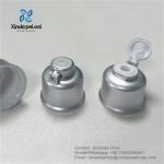 Gold Silver Color UV Screw Flip Top Cap Flip Top Cap Plastic For Bottles Usage for sale