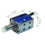 DC3V Mini Open Frame Push Pull Solenoid For Smart Locker