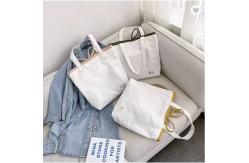 China 16Oz Nonwoven Plain Canvas Tote Bags Reusable Shopping Bag Logo Printed supplier