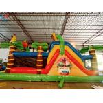 New Fun Inflatable Pineapple Theme Bouncy Castle Jungle Bounce House for Kids
