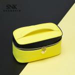 Eco Friendly Versatile Double Zip PU Makeup Bag for sale