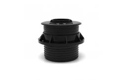 China Desktop USB Round Embedded Power Socket Safety Intelligence German Fire Furniture supplier