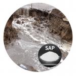 Safe Industrial Super Absorbent Polymer for Rapid Liquid Absorption and Stable Gel Formation in Sludge Treatment for sale