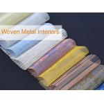 0.9mm Metallic Wire Mesh Art Design Glass Laminated for sale