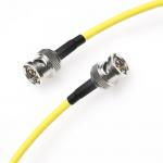 Alvin's Cables 12G SDI Flexible Coaxial Cable BNC Male to Male for RED Komodo| Atomos Monitor 75 Ohm Shielded Cable for 4K Video Camera, Yellow for sale