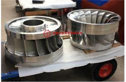 China 200KW Oblique Strike Vertical Hydroturbine Generator Set Double Spray Gun supplier