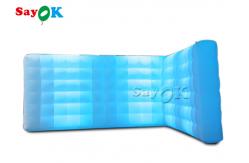 China Custom Made Party Led Light 5x2.5mH Inflatable Air Wall supplier