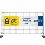 Large Digital Print Outdoor Airtex Fence Mesh Advertising Banner With Grommets Custom Color for sale