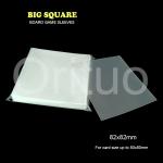 82x82mm Board Game Sleeves / Square Card Sleeves Cpp Double Matte Non Glare for sale