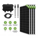 Mono Solar Power Panel Kit PV Inverter Off Grid 5Kw With MPPT Controller for sale