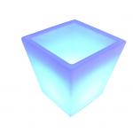 Heat Resistance Custom Rotational Molding LED Flower Pot PE Planters for sale