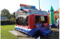 China Inflatable Bouncer / INFLATABLE jump / inflatable police car bouncer supplier