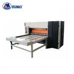 Rotary Corrugated Carton Box Die Cutting Machine With Chain Drive Feeding for sale