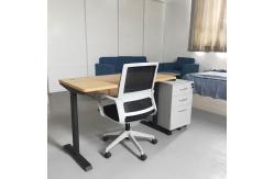 China Thickness 25mm Modern Computer Desks Office Writing Desk With Melamine Panels supplier