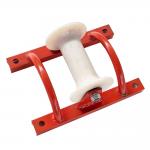 5KN 10KN Straight Cable Roller Steel Frame Cable Roller Straight for sale