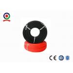 Low Toxicity TUV Solar Cable 2.5mm High Current Carrying Capacity XLPE Dual Insulation for sale