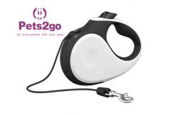 China Retractable Pet Leash Plastic Case Dog Solid Abs Retractable Pet Leash supplier