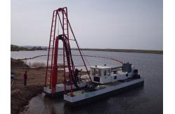 China 500m3/h Flow Rate Jet Suction Dredger For Small Rivers And Lakes supplier