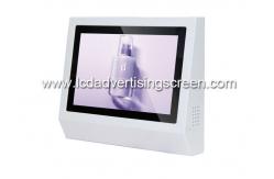 China Wall Mount LCD Advertising Screen 10 Wifi Network Dynamic Video Toilet supplier