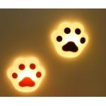 Kingda ABS Silicone Animal Led Night Light cat paw for Decoration for sale