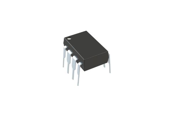 24LC02B/P EEPROM Memory IC 2Kbit I2C 400 kHz 900ns 8-PDIP