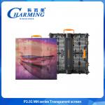 Transparent Screen wall P3.91 high quality 3840hz refresh IP65 waterproof for sale