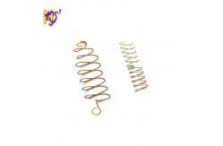 China HEZHI Customized Music Wire Torsion Coil Springs With Nickel Plating supplier