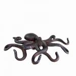 Wall Mounted Creative Octopus Cast Iron Hat Hooks