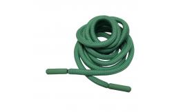 China 100% Polyester Round Drawstring Cord With Rubber Coated Metal Tips supplier