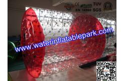China Grass / Ground  Inflatable Ball To Roll In , Human Rolling Ball supplier
