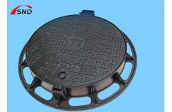 China Russian Standard Round Cast Iron Manhole Cover Pressure Grade C250 supplier