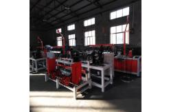 China 3m Width Fully Automatic Diamond Mesh Weaving Chain Link Fence Machine supplier