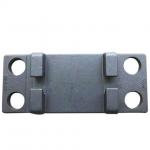 AREMA Standard Steel Railroad Rail Track Tie Plates for Rail Construction Project for sale