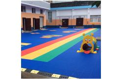China No Cracking Interlocking Suspension Floor Modular Tennis Court Surface supplier