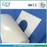 PP SMS Sterile Field Towel Drape Fenestrated Drape With Adhesive