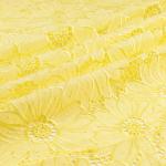 Milk Silk Polyester Guipure Lace Trim 135Cm Width Polyester Embroidery Lace Trimming