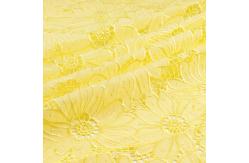 China Milk Silk Polyester Guipure Lace Trim 135Cm Width Polyester Embroidery Lace Trimming supplier