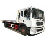 Customized 4X2 Dongfeng 15Tons Tow Trucks Wrecker Truck With Folding Flat Bed Truck for Accident Car for sale