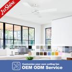 English 1stshine Ceiling Fan with Remote Control Tropical Design 110v/220v CE Certificate